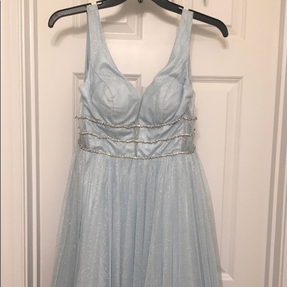 Baby Blue Ball Gown!